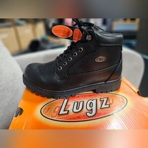 Lugz Black Combat Boots